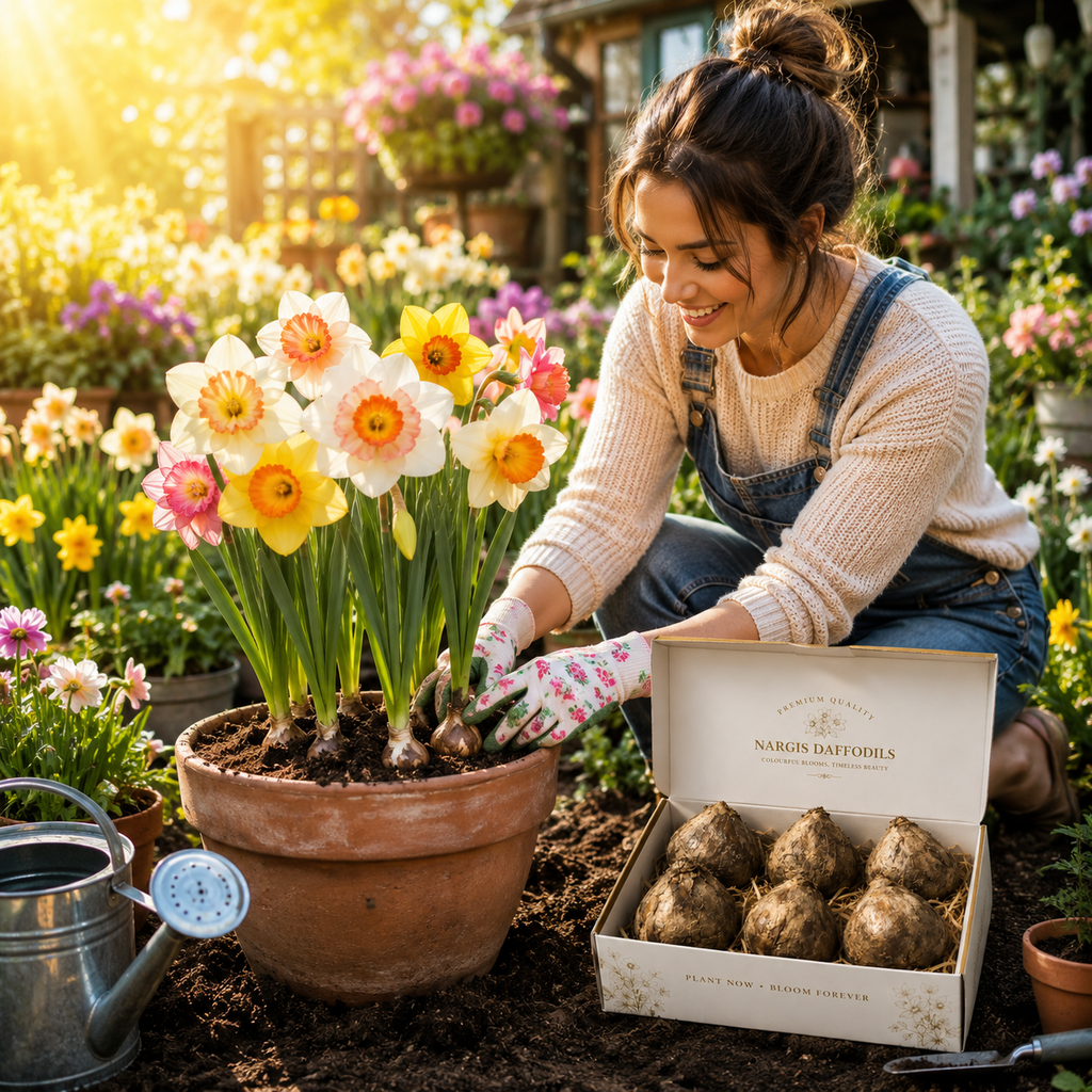 🌼 Royal Nargis Daffodil Combo Pack – Premium Bloom Collection